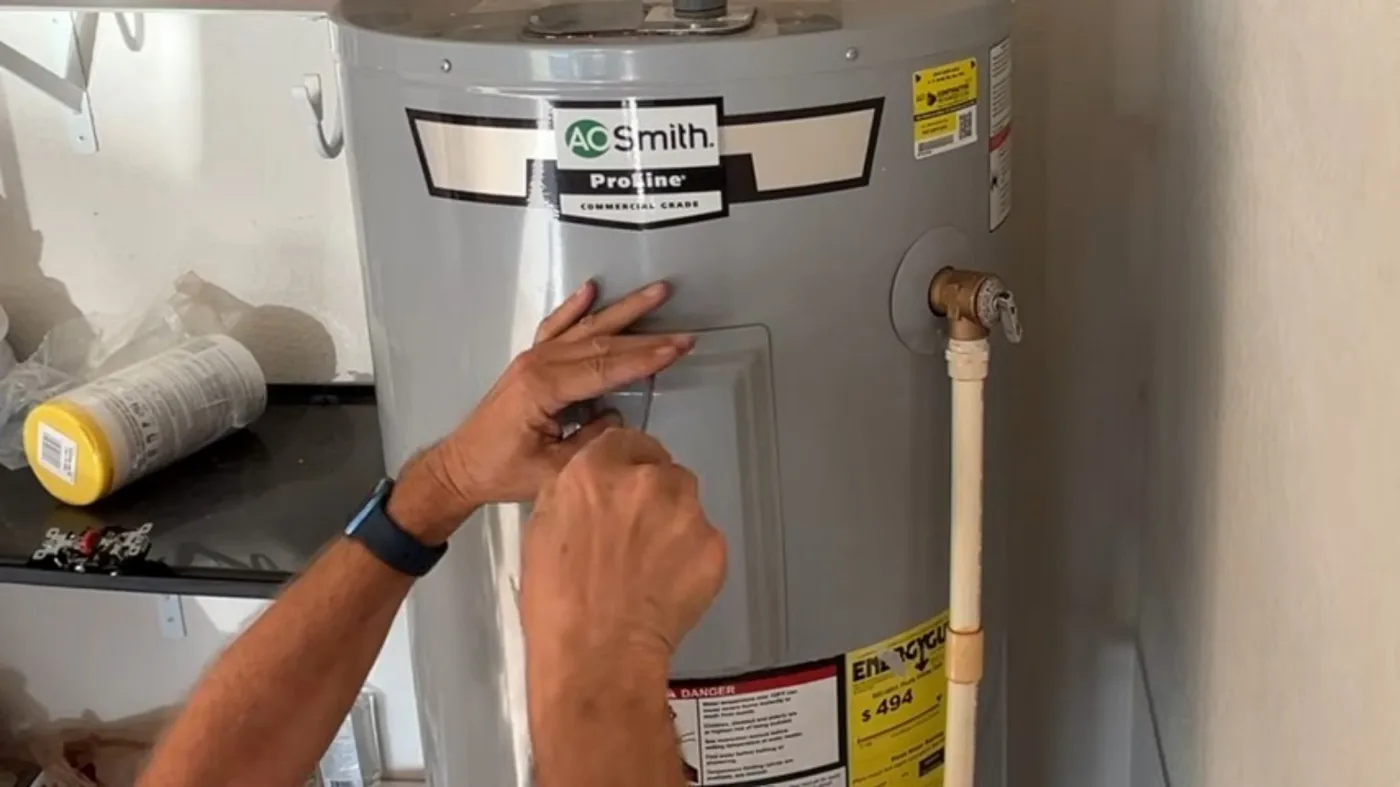 Water heater service detail relevant to water heater pilot light repair