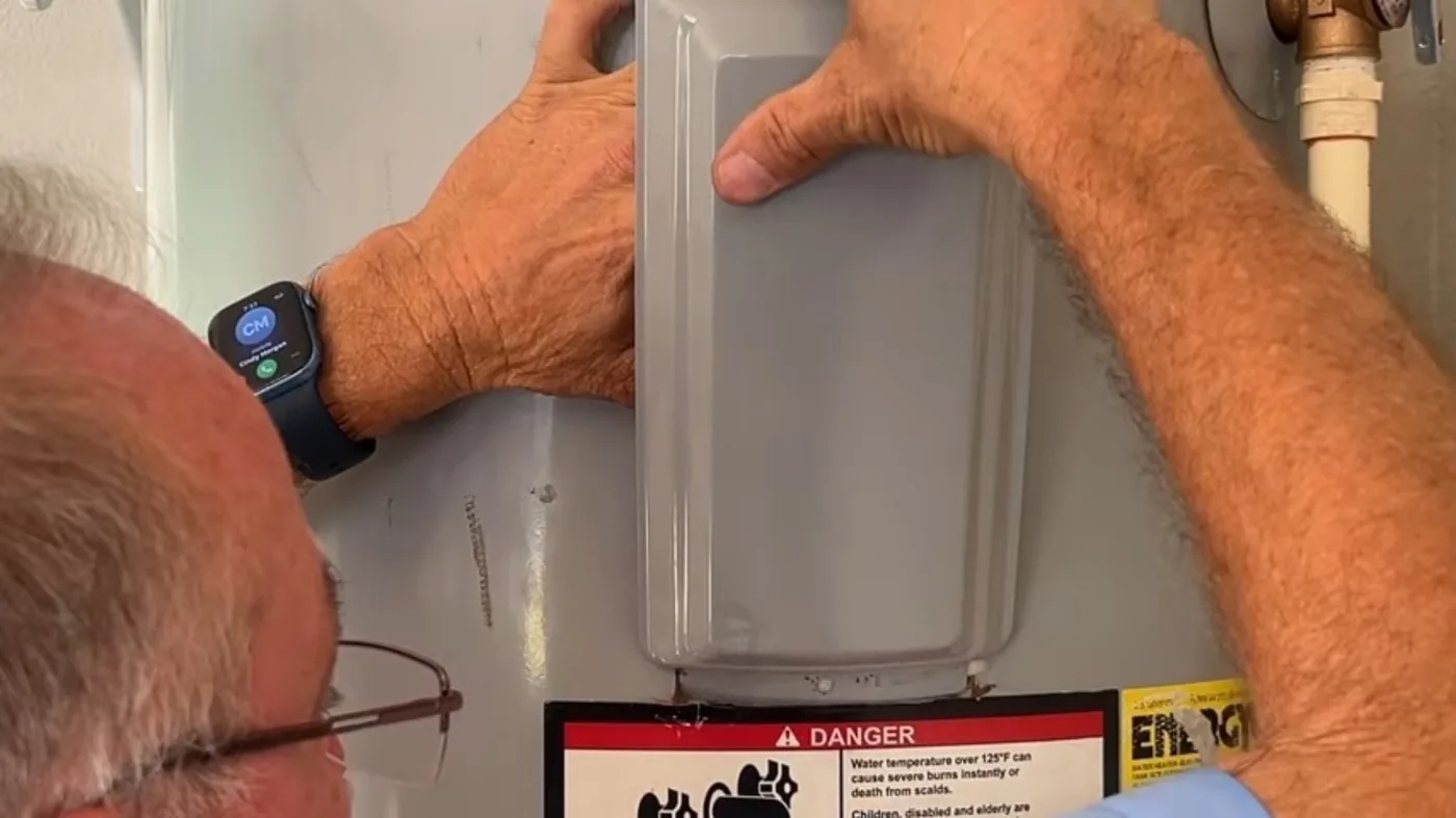 Water heater service detail relevant to gas water heater repair