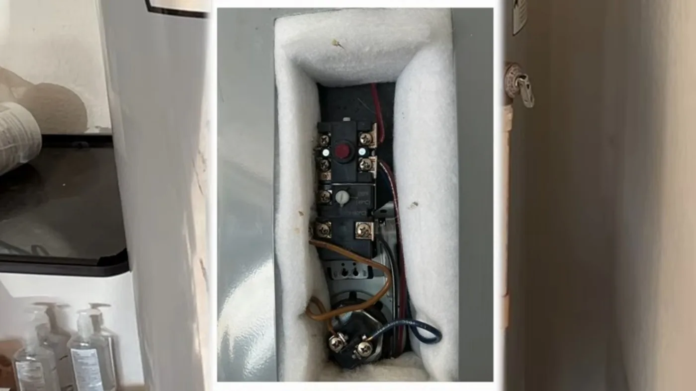 Water heater service detail relevant to water heater sediment flushing